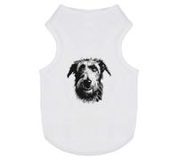 Azeeda 'Irish Wolfhound Portrait' Pet Dog/Cat T-Shirt, XS (PT00182768)