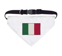 Azeeda 'Italy Flag' Pet Bandana - White, L (PD00086104)