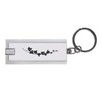 Azeeda 'Ivy' LED Torch Keyring - Compact Pocket Flashlight with Keychain - Handy Mini Light for Bags and Keys (KT00001210)