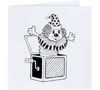 Azeeda 'Jack In The Box' Blank Greeting Card (GC00092585)