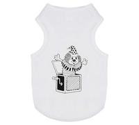 Azeeda 'Jack In The Box' Pet Dog/Cat T-Shirt, L (PT00185863)