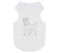 Azeeda 'Jack Russell Terrier' Pet Dog/Cat T-Shirt, S (PT00153033)