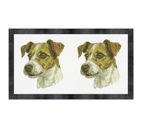 Azeeda 'Jack Russell Terrier Portrait' Pet Feeding Mat (PM00034759)