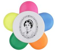 Azeeda 'Jane Austen' Flower Shape Highlighter Pen (HL00035113)