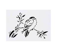 Azeeda 'Japanese Bird On Branch' Temporary Tattoo - A6 (TO00105223)