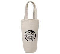Azeeda 'Japanese Cherry Blossom' Cotton Wine Bottle Gift/Travel Bag (BL00012827)
