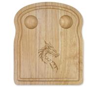 Azeeda 'Japanese Dragon Portrait' Wooden Breakfast Board (WB00092965)