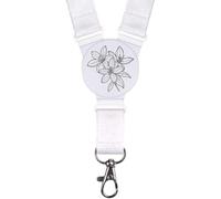 Azeeda 'Jasmine Flowers' Neck Strap/Lanyard (LY00044845)