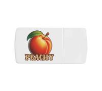 Azeeda 'Juicy Ripe Peach' Pill Box with Tablet Splitter (PI00036954)
