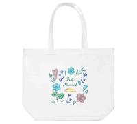 Azeeda 'Just Married' Tote Shopping Bag For Life (BG00083017)