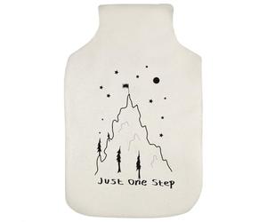 Azeeda 'Just One Step At A Time' Hot Water Bottle Cover (HW00048384)