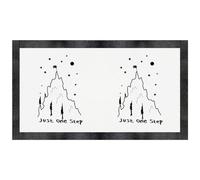 Azeeda 'Just One Step At A Time' Pet Feeding Mat (PM00036759)