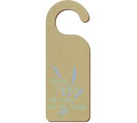Azeeda 'Just Today We Can All Do That' 200mm x 72mm Door Hanger/Sign (DH00051040)