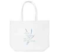 Azeeda 'Just Today We Can All Do That' Tote Shopping Bag For Life (BG00086473)
