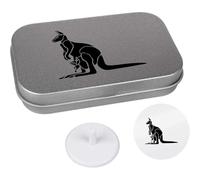Azeeda 'Kangaroo Silhouette' Golf Markers Gift Set (GO00094011)