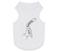 Azeeda 'Karma Boomerang' Pet Dog/Cat T-Shirt, L (PT00184583)