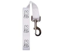 Azeeda 'Kawaii Bunny Holding Heart' Dog Lead/Leash (DL00031470)