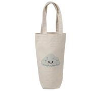 Azeeda 'Kawaii Cloud' Wine Bottle Bag - Natural (BL00050855)