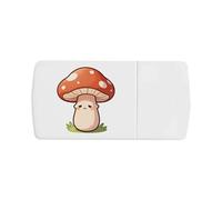 Azeeda 'Kawaii Mushroom' Pill Box with Splitter (PI00044747)