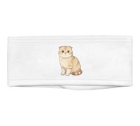 Azeeda 'Kawaii Scottish Fold Cat' Beauty Head Band/Hair Band (HB00044964)
