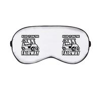 Azeeda 'Keep it on The Fairway' Sleep/Travel Eye Mask (EY00032802)