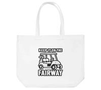 Azeeda 'Keep it on the Fairway' Tote Shopping Bag For Life (BG00086065)