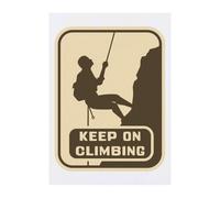 Azeeda 'Keep On Climbing' Temporary Tattoo - A6 (TO00099749)