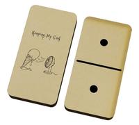 Azeeda 'Keeping My Cool' Domino Set with Box (DM00060436)