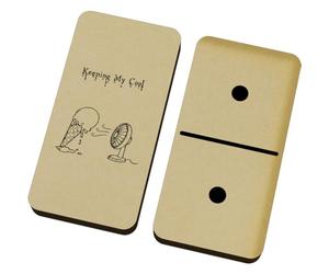 Azeeda 'Keeping My Cool' Domino Set with Box (DM00060436)