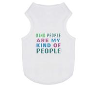 Azeeda 'Kind People' Pet Dog/Cat T-Shirt, M (PT00186710)