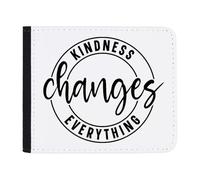 Azeeda 'Kindness Changes Everything Motivational Text' Wallet (WL00027858)