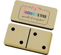 Azeeda 'Kindness Is Free' Domino Set & Box (DM00057094)