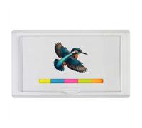 Azeeda 'Kingfisher Flying' Sticky Note Ruler Pad (ST00045667)