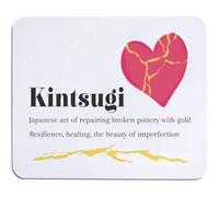 Azeeda 'Kintsugi Heart' Mouse Mat/Desk Pad (MO00047649)