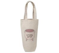 Azeeda 'Kitchen Witch ' Cotton Wine Bottle Gift/Travel Bag (BL00047359)