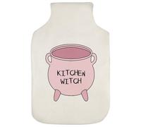 Azeeda 'Kitchen Witch ' Hot Water Bottle Cover (HW00047292)