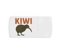 Azeeda 'Kiwi Bird' Pill Box with Tablet Splitter (PI00036707)
