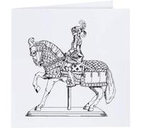 Azeeda 'Knight In Shining Armour' Blank Greeting Card (GC00011123)