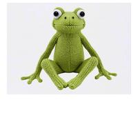 Azeeda 'Knitted Style Frog' Temporary Tattoo - Water Resistant, Skin-Safe, Non-Toxic Transfer (TO00101205)