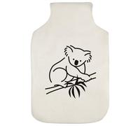 Azeeda 'Koala in a Gum Tree' Hot Water Bottle Cover (HW00049228)