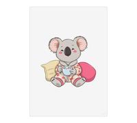 Azeeda 'Koala Pyjama Party' Poster - A4 Portrait (PP00377421)