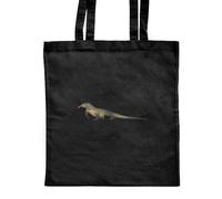 Azeeda 'Komodo Dragon' Classic Black Tote Shopper Bag (ZB00021986)
