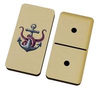 Azeeda 'Kraken Tentacles & Anchor' Domino Set & Box (DM00055638)