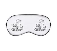Azeeda 'Labrador Adult and Puppy' Sleep/Travel Eye Mask (EY00030454)