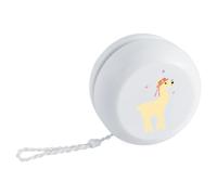 Azeeda 'Lama With A Butterfly On Her Nose' Retro Style Yo-Yo (YY00042770)