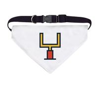 Azeeda Large '8-Bit Rugby Goal Posts' Dog/Cat/Pet Bandana (PD00068418)