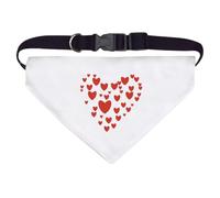 Azeeda Large 'A Heart Of Many Hearts' Dog/Cat/Pet Bandana (PD00069652)