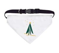 Azeeda Large 'A Simple Christmas Tree' Dog/Cat/Pet Bandana (PD00074474)