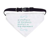 Azeeda Large 'A Small Act Of Kindness ' Dog/Cat/Pet Bandana (PD00072146)
