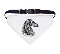 Azeeda Large 'Afghan Hound Side View' Dog/Cat/Pet Bandana (PD00066256)